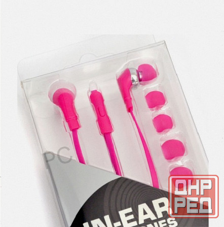 Наушники - арт-9716 Detech Ip-213 разных цветов Донецк - изображение 1