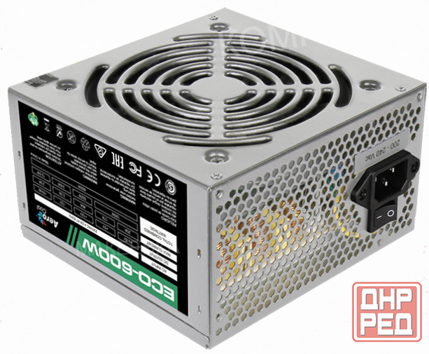 Блок (ар:арт-5690) питания Aerocool Eco-500w Донецк - изображение 1