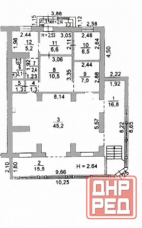 APEHДA:фасадное помещение в центре / Челюскинцев Донецк - изображение 1