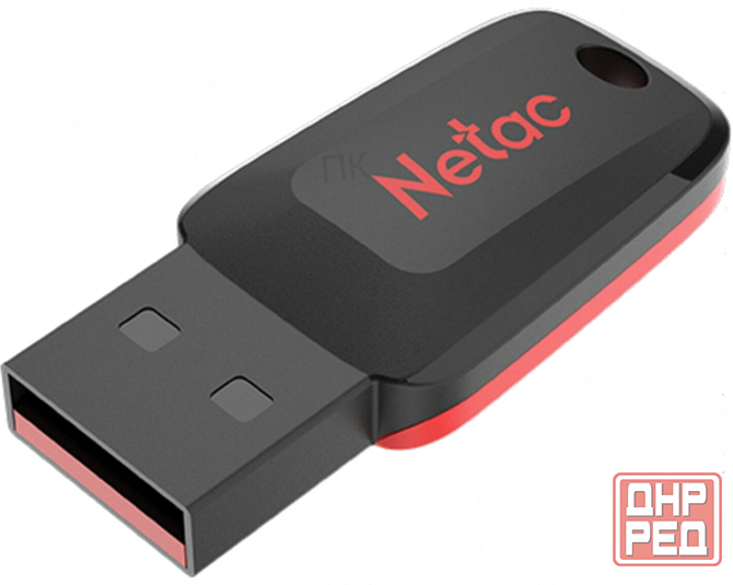 Флеш-диск - арт-4338 32gb Netac U197, Usb 2.0, черный, Nt03u197n-032g-20bk Донецк - изображение 1