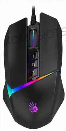 Игровая (арт-9515) мышь A4tech Bloody W60 Max черный оптическая (10000dpi) Usb (10but) Донецк