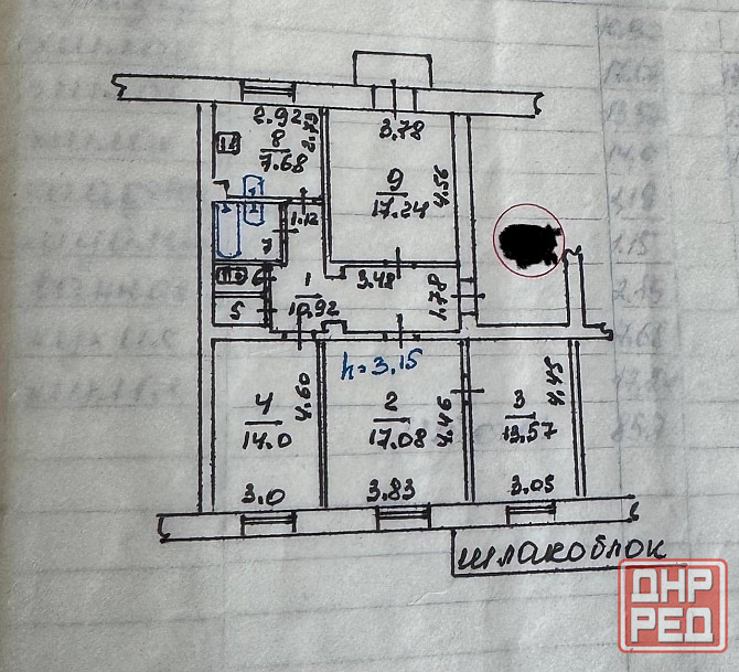 Продам 4км.кв Центр Драмтеатр Мариуполь - изображение 12
