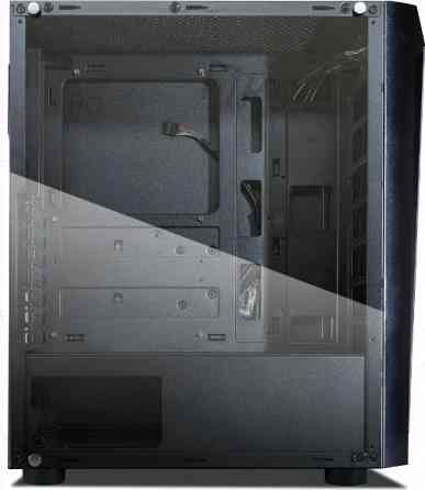 Корпус - арт-6716 Eurocase B27 Matx без бп закаленное стекло (3xusb, 2xaudio) Донецк