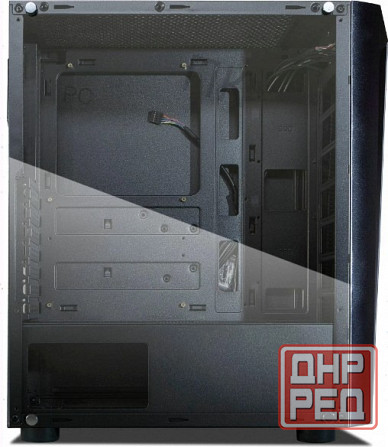 Корпус - арт-6716 Eurocase B27 Matx без бп закаленное стекло (3xusb, 2xaudio) Донецк - изображение 2