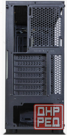 Корпус - арт-6716 Eurocase B27 Matx без бп закаленное стекло (3xusb, 2xaudio) Донецк - изображение 3