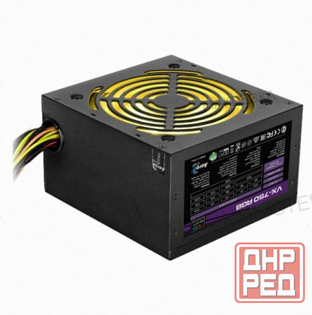 Блок (арт-8197) питания Aerocool (Formula) Vx Plus 750 Rgb 750w черный Box Донецк - изображение 1