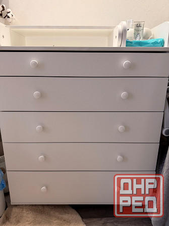 Продам пеленальный комод с откидным столиком Донецк - изображение 2