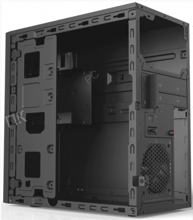 Корпус [арт-8439] Mini-Tower Powerman (Ek303bk) без бп, Mini Itx, Black, No Led. Донецк