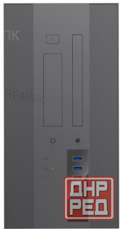Корпус [арт-8439] Mini-Tower Powerman (Ek303bk) без бп, Mini Itx, Black, No Led. Донецк - изображение 3