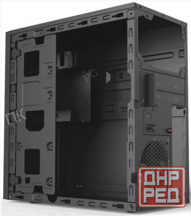 Корпус [арт-8439] Mini-Tower Powerman (Ek303bk) без бп, Mini Itx, Black, No Led. Донецк - изображение 2