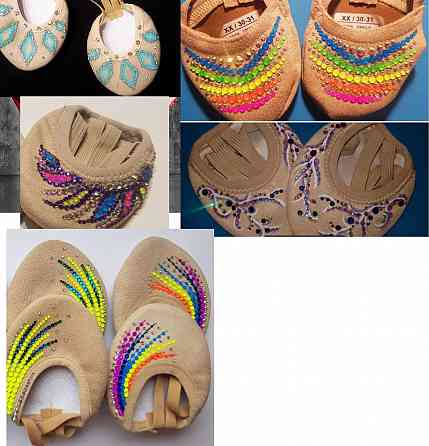 Декорирование стразами получешек для художественной гимнастики Мариуполь