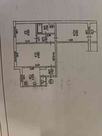 Продам 3-х комнатную квартиру ост. Баракат (площадь Грибиниченко, 3/5) Макеевка