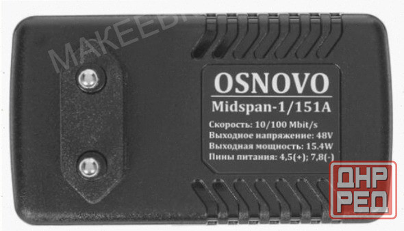 Инжектор - арт-6586 Poe Osnovo Midspan-1/151a Донецк - изображение 3