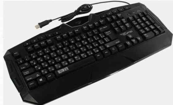 Клавиатура - арт-3165 Qumo Antares K60, игровая, проводная, мембранная, 114 клавиш, Usb, подсв, чёрн Донецк