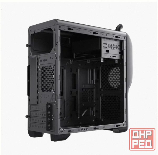 Корпус [арт-1824] Mini-Tower Zircon Cute Rabbit Micro-Atx/Mini-Itx, без бп, черный Донецк - изображение 4