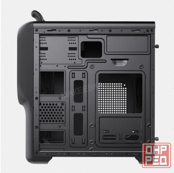 Корпус [арт-1824] Mini-Tower Zircon Cute Rabbit Micro-Atx/Mini-Itx, без бп, черный Донецк - изображение 2