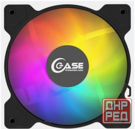 Вентилятор (арт-7451) для корпуса Powercase M2 6p Argb 120x120x25мм Донецк - изображение 1