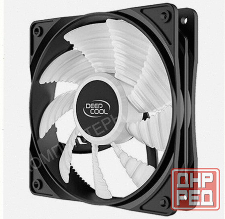 Вентилятор [арт-5577] для корпуса Deepcool Rf120w 120x120x25мм White Донецк - изображение 3