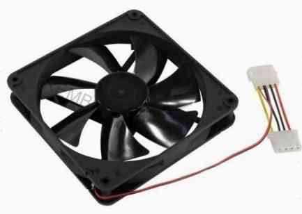 Вентилятор [арт-6617] для корпуса Exegate Ex08025hm 80 мм, черный (Ex283380rus) Донецк