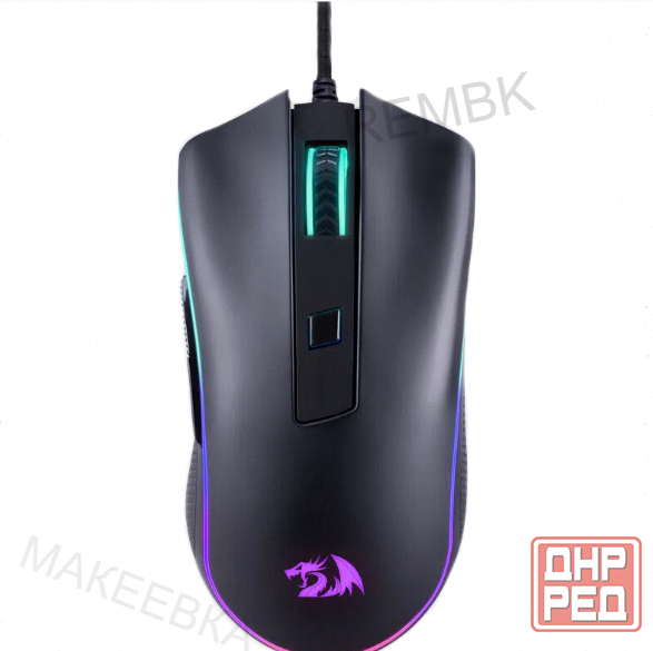 Мышь (арт-5899) проводная Redragon (72075) Cypher, чёрный Донецк - изображение 1
