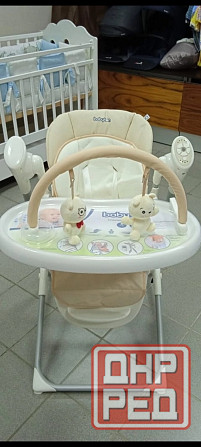 Стульчик - качеля 2 в 1 Макеевка - изображение 3