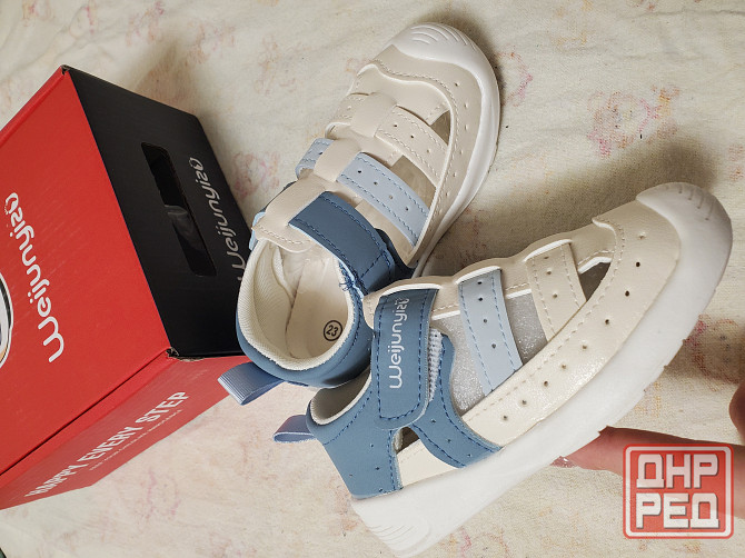 Продам новые гибкие детские сандалии стелька 16см Мариуполь - изображение 4