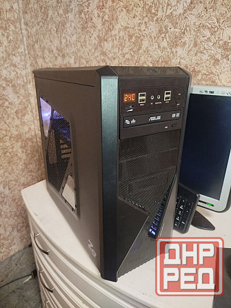 срочная продажа: 2 пк + монитор, rx 580 Макеевка - изображение 1