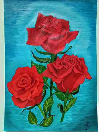 Картина "Розы" Донецк