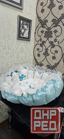 Конверт - кокон для новорождённого на выписку Макеевка - изображение 5