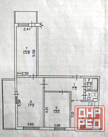 Продам 3-комнатную квартиру. Донецк. Вода круглосуточно. Донецк - изображение 2