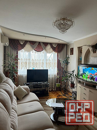 Сдается 3-комнатная квартира в Калининском р-не , вода Круглосуточно Донецк - изображение 1