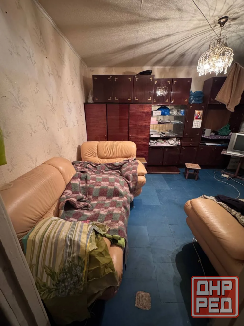 Продается 1 комнатная квартира. Текстильщик ,Кировский район,ул. Островского 45 Донецк - изображение 1