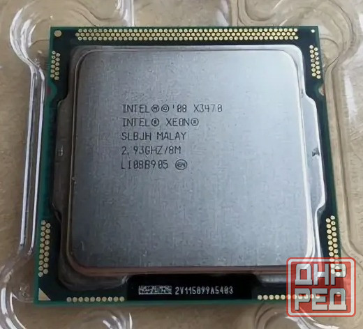 Intel Xeon X3470 (аналог Intel Core I7 - 870) на сокет 1156 Донецк - изображение 1