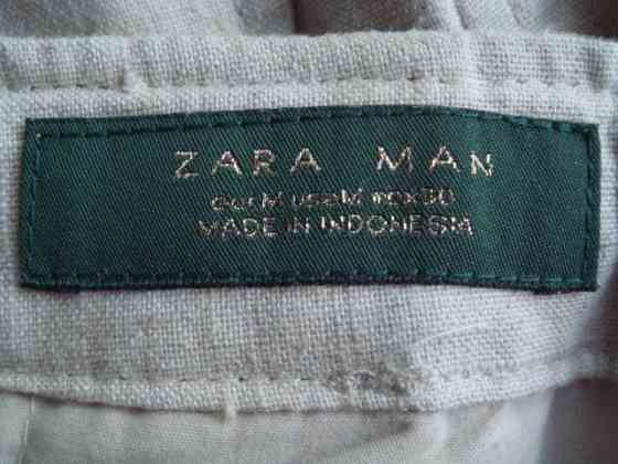 Брюки мужские лён Zara Донецк