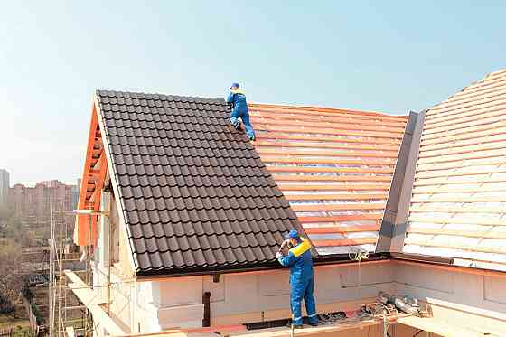 Кровля крыш любой сложности,строительство с нуля под ключ! Донецк