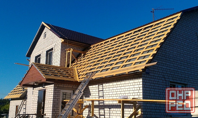 Кровля крыш любой сложности,строительство с нуля под ключ! Донецк - изображение 2