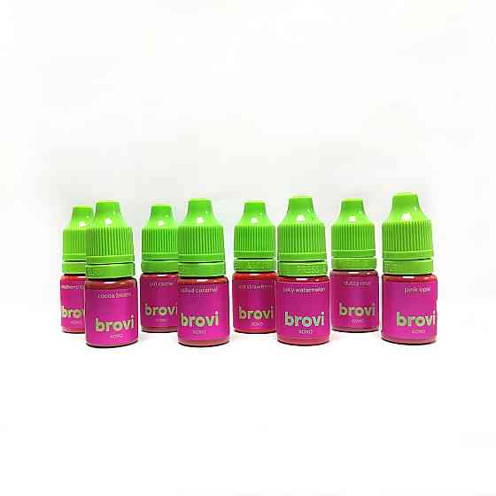 Пигмент для перманентного макияжа губ brovi, 5мл Донецк