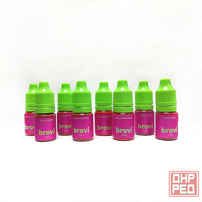 Пигмент для перманентного макияжа губ brovi, 5мл Донецк - изображение 1