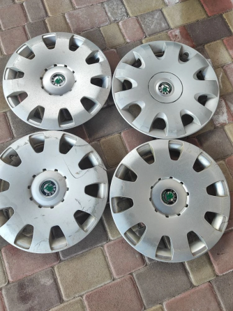 Колпаки оригинальные для Skoda Шкода, р15 Макеевка