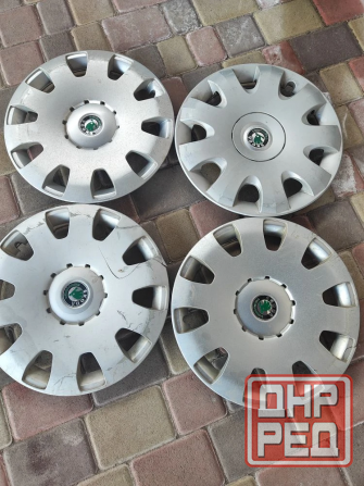 Колпаки оригинальные для Skoda Шкода, р15 Макеевка - изображение 1