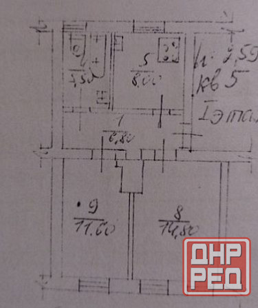 Продаётся 2х ком. квартира в Ворошиловском р-не, пр. Театральный Донецк - изображение 1