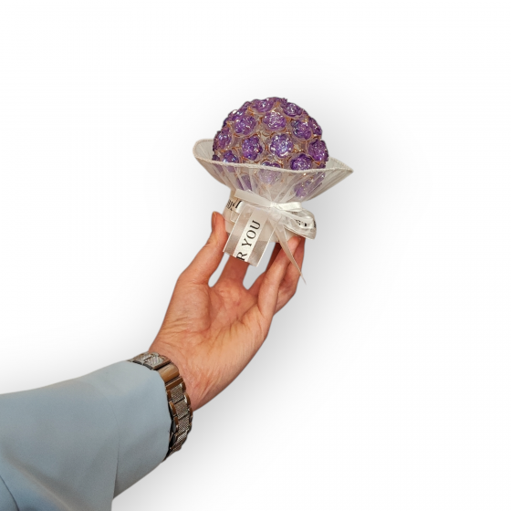 Светильник ночник-букет ручной работы с led гирляндой Донецк