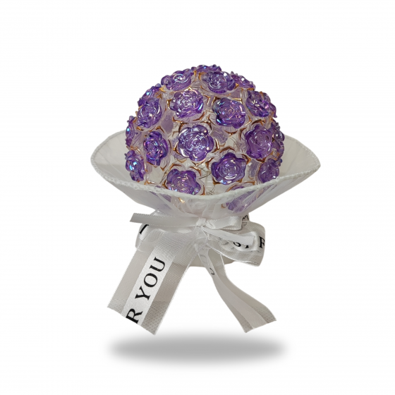 Светильник ночник-букет ручной работы с led гирляндой Донецк