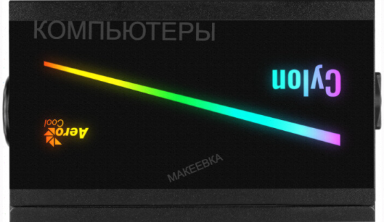 Блок - арт-6271 питания Aerocool Atx 600w Cylon 600 80+ (24+4+4pin) Apfc 120mm Fan Color 5xsata Rtl Донецк