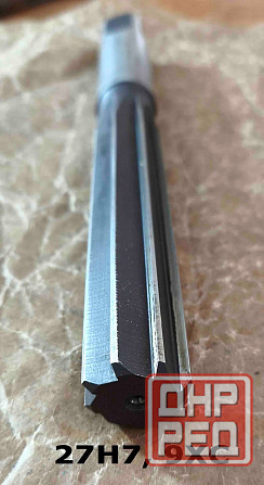 Развертка ручная 27Н7, ц/х, цилиндрическая, 9ХС, 247/124 мм, Z8, 2360-0153, Гост 7722-77, Ссср. Донецк - изображение 8
