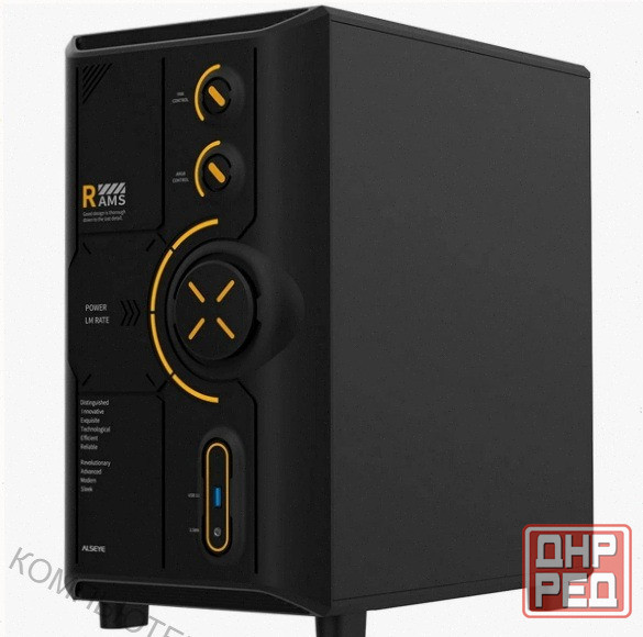 Корпус (арт:арт-3096) для пк Alseye Rams 2.0 240-B, черный As.07.0213 Донецк - изображение 4