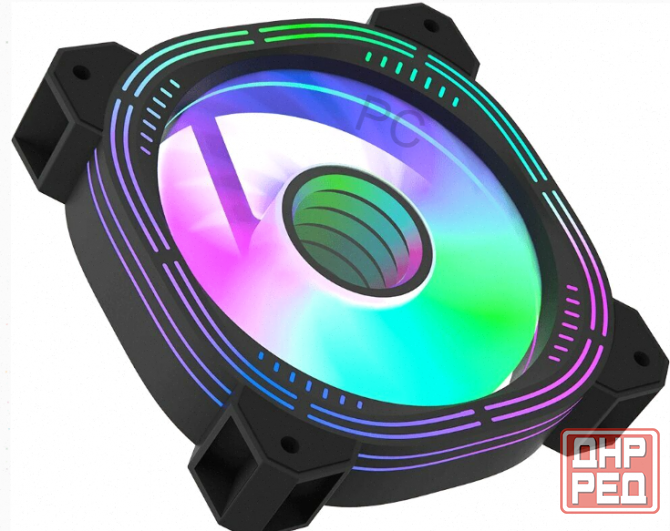 Вентилятор [арт-3445] для корпуса Formula Nulight 12bk Arpw Argb Reverse (Nulight 12bk Arpw Reverse) Донецк - изображение 2