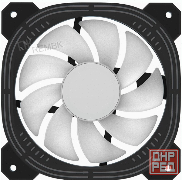 Вентилятор [арт-3445] для корпуса Formula Nulight 12bk Arpw Argb Reverse (Nulight 12bk Arpw Reverse) Донецк - изображение 3