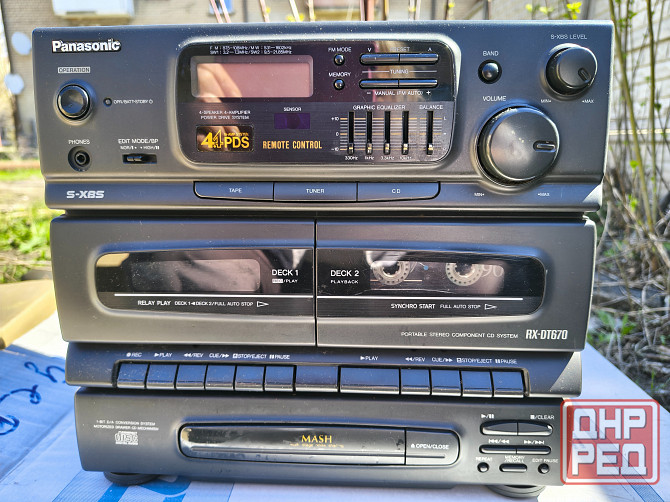 Музыкальный центр Panasonic, S-XBS Донецк - изображение 2