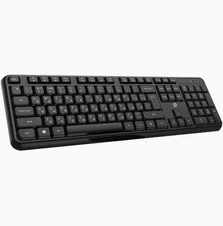 Клавиатура (ар:арт-9142) Oklick K888w, Usb, черный тип подключения: беспроводная, интерфейс: Usb Донецк
